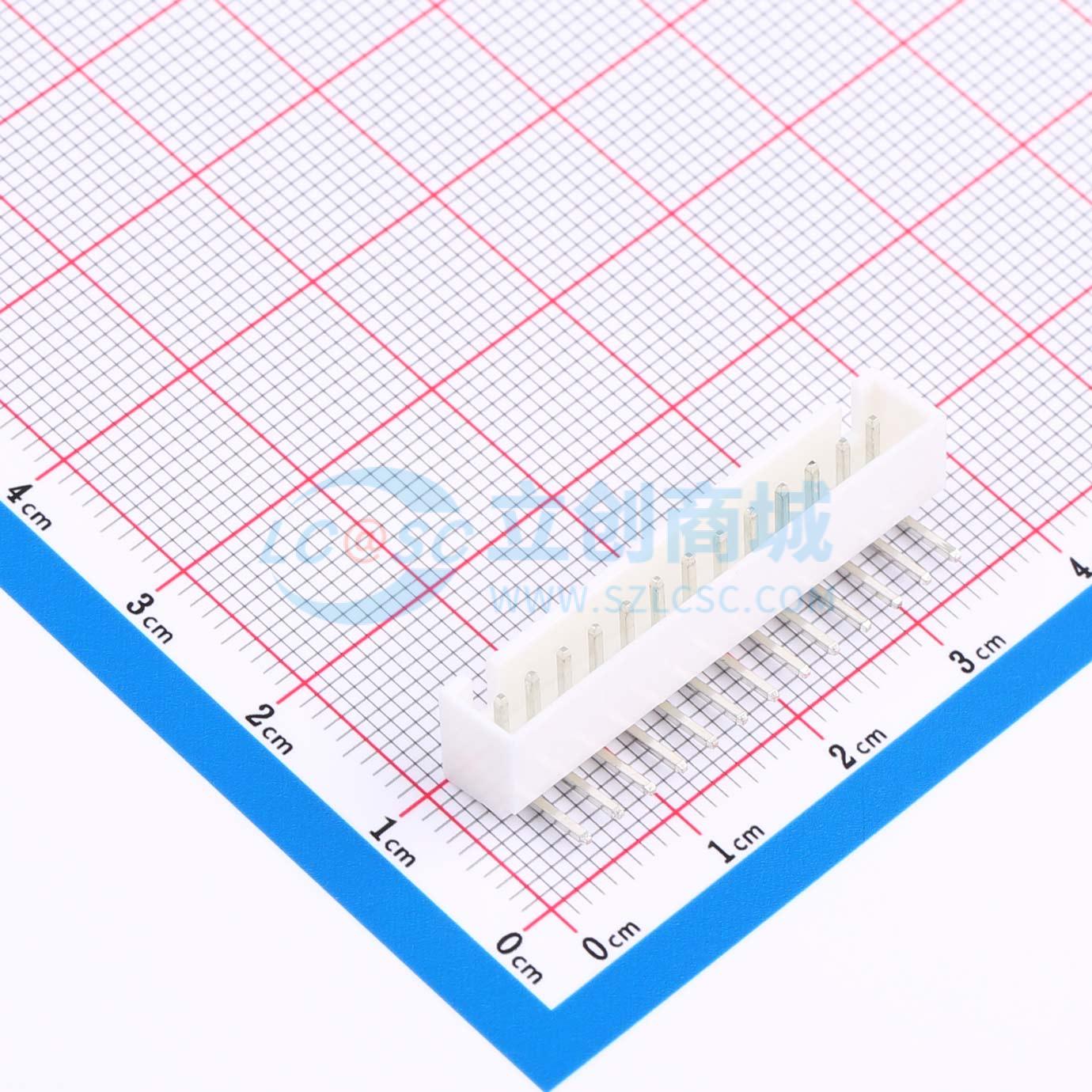 2.54-13P WZDK实物图