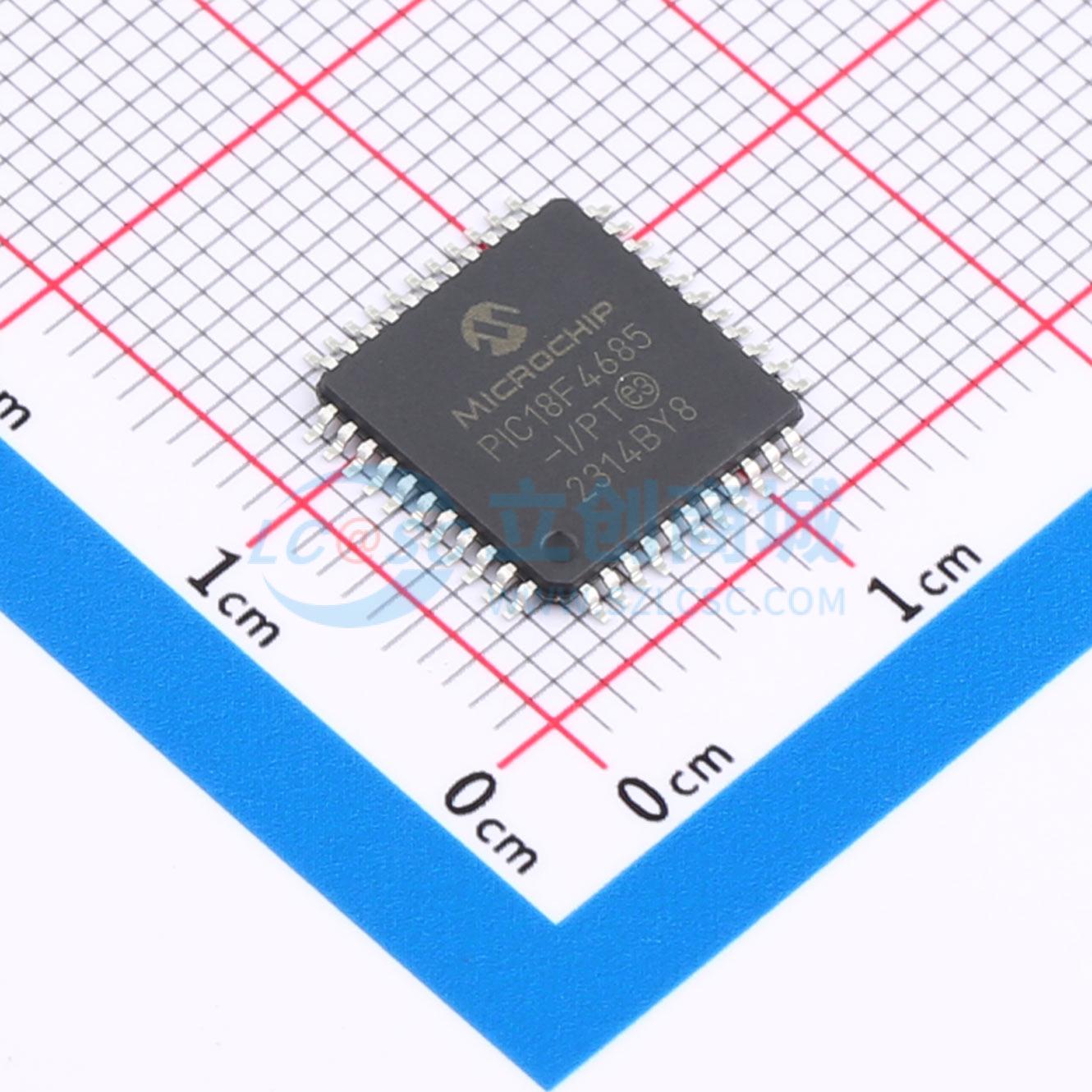 PIC18F4685-I/PT实物图