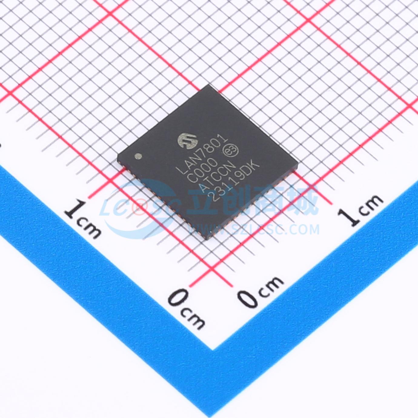 点击查看大图 LAN7801/9JX实物图