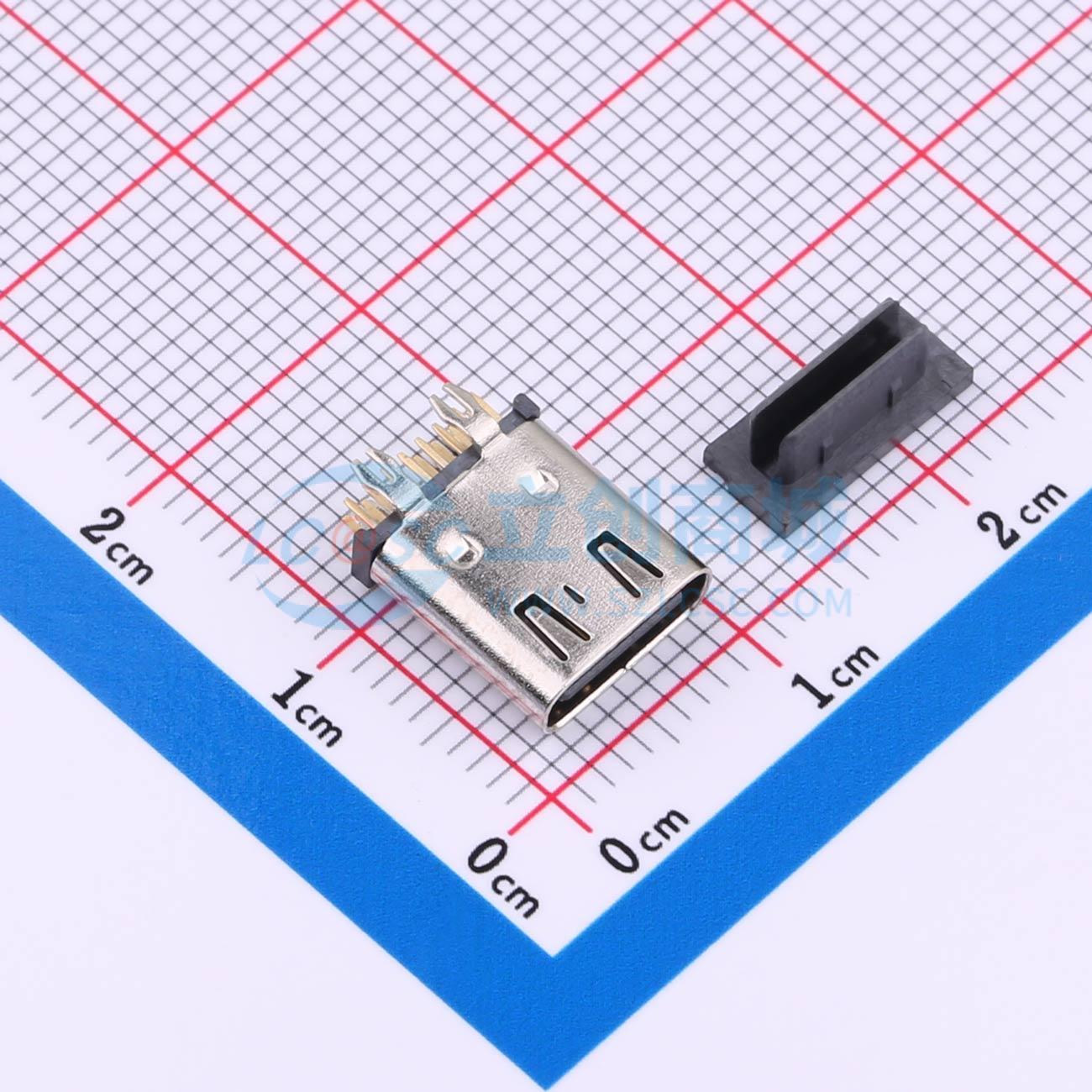 点击查看大图 HC-TYPE C-16P-VS10.0-3A-02实物图