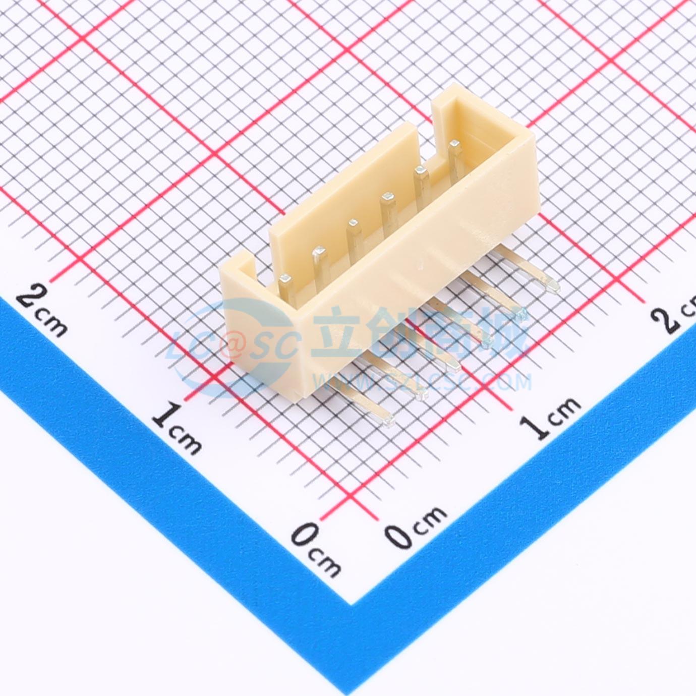 2.54-6P WZDK MS实物图