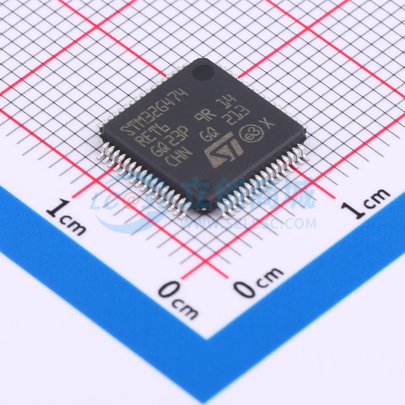 点击查看大图 STM32G474RET6实物图
