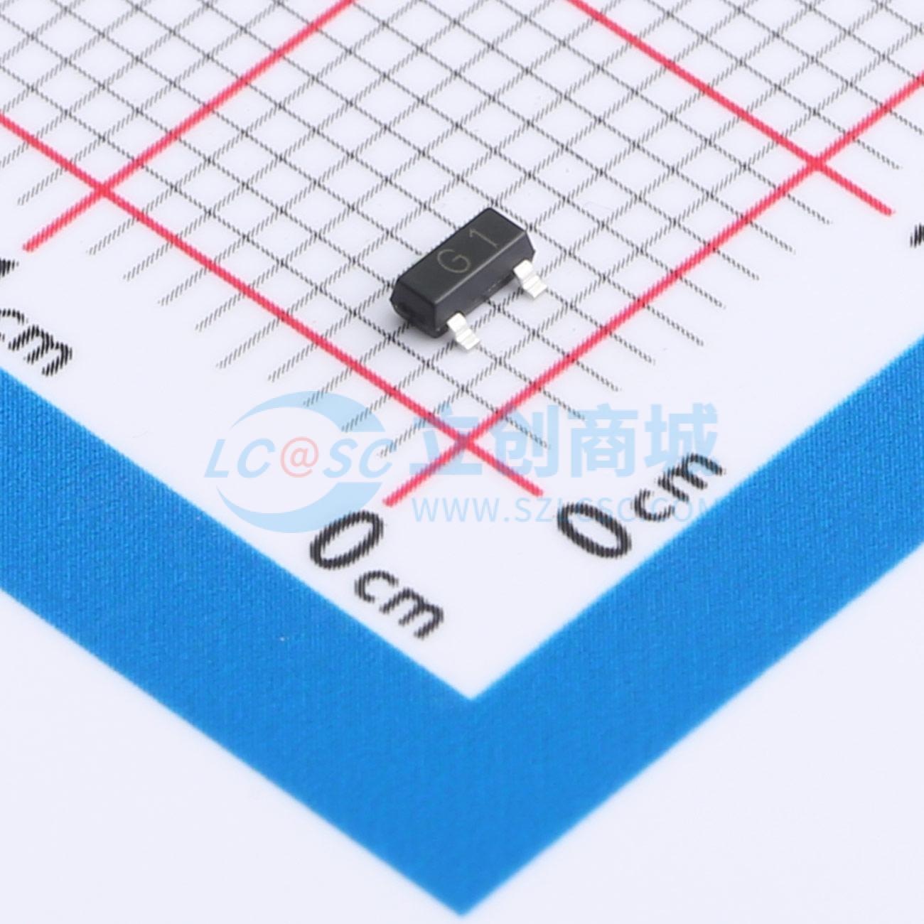 点击查看大图 MMBT5551实物图