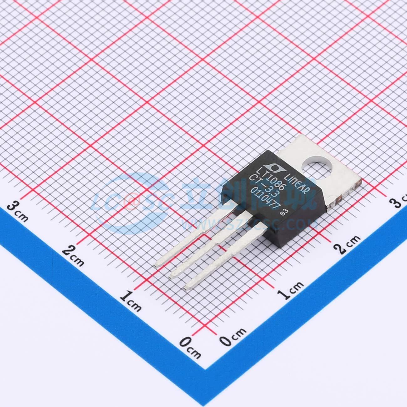 点击查看大图 LT1086CT-3.3#PBF实物图