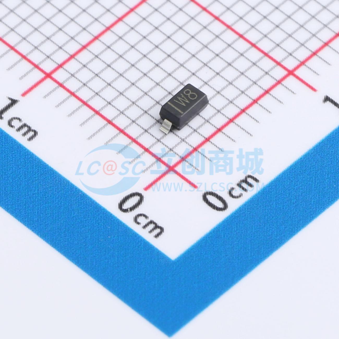 点击查看大图 BZT52C5V1实物图