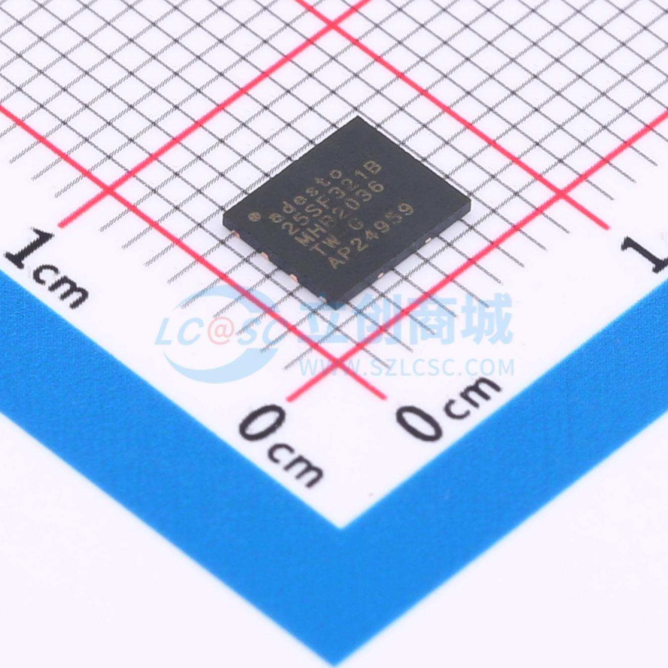 AT25SF321B-MHB-T实物图