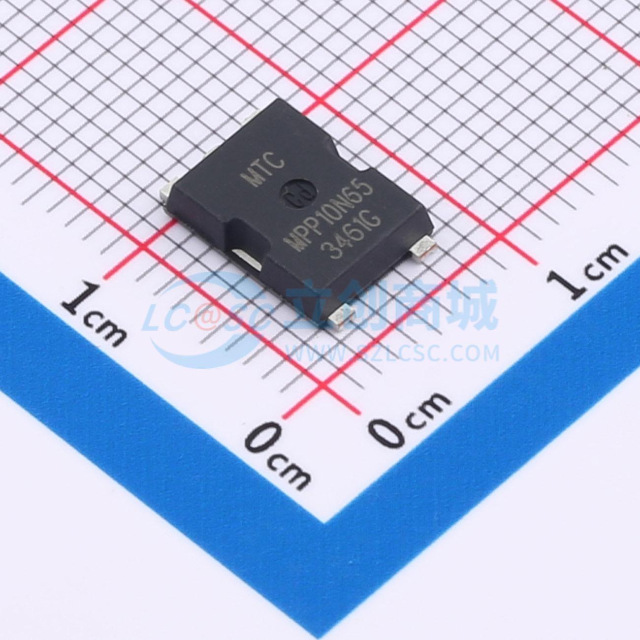 点击查看大图 MPP10N65实物图