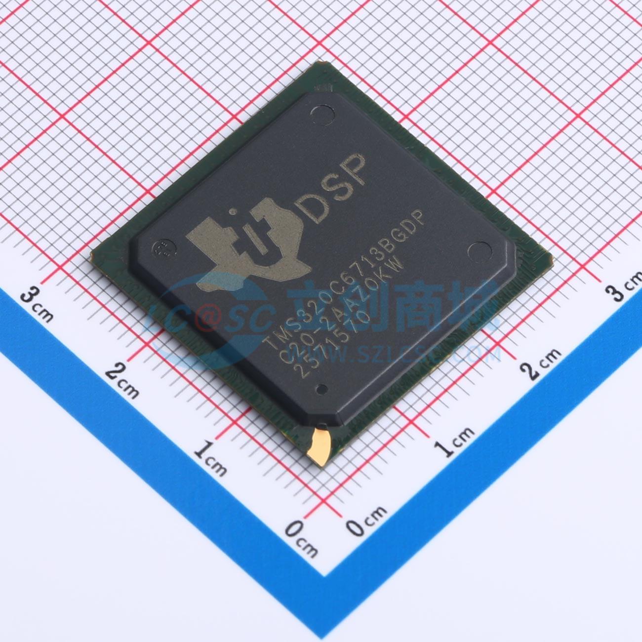 点击查看大图 TMS320C6713BGDP225实物图