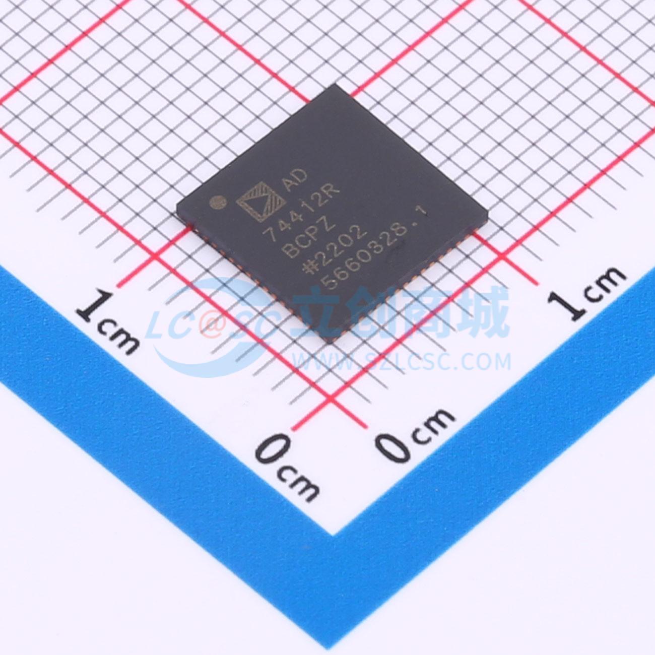点击查看大图 AD74412RBCPZ实物图