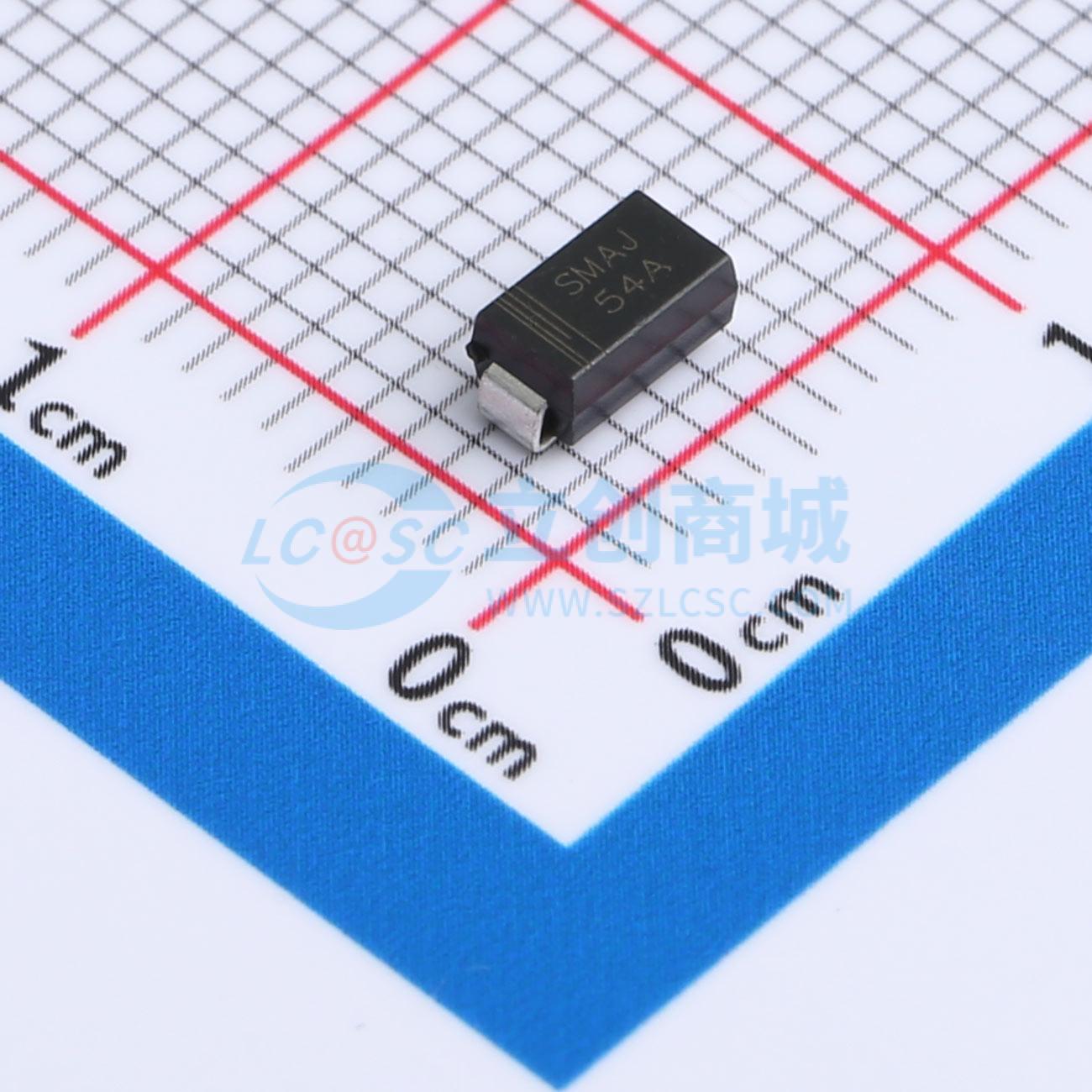 点击查看大图 SMAJ54A实物图