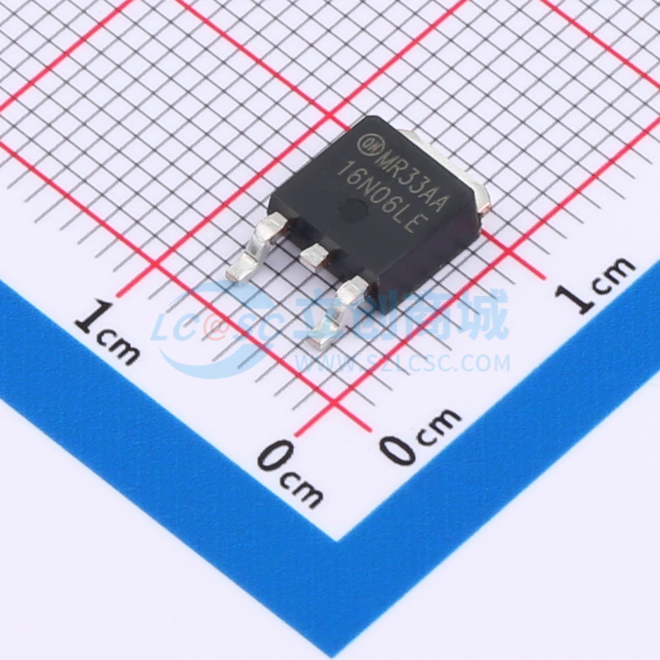 点击查看大图 RFD16N06LESM9A实物图