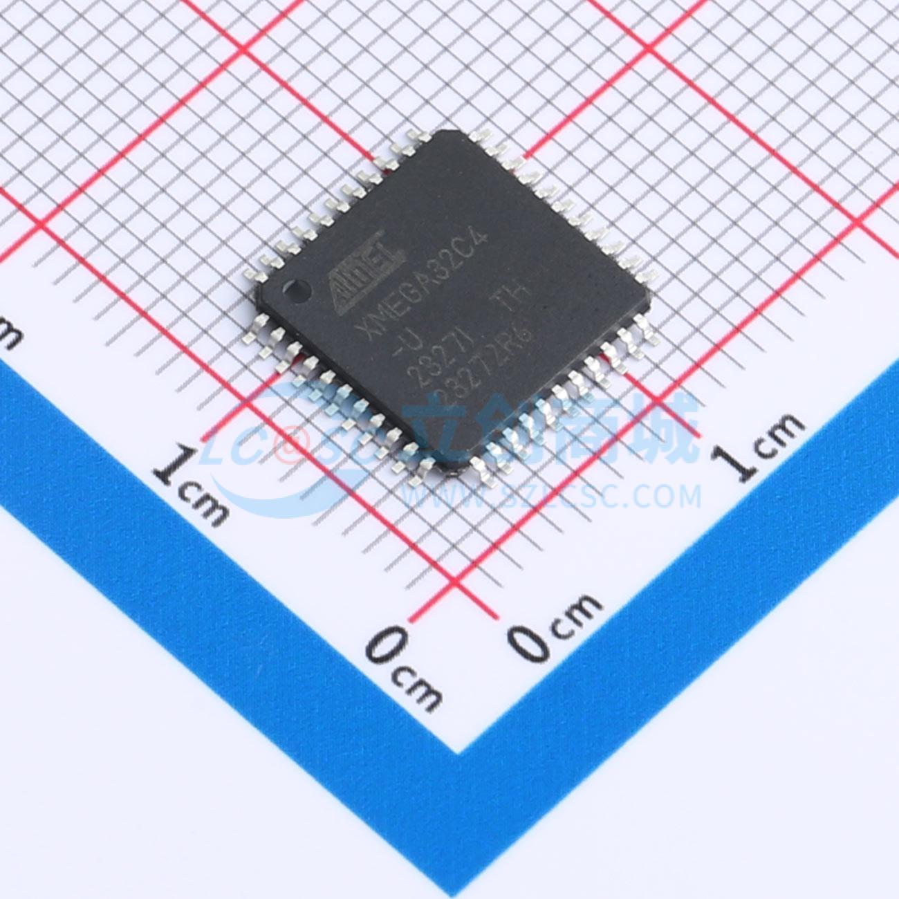 点击查看大图 ATXMEGA32C4-AU实物图