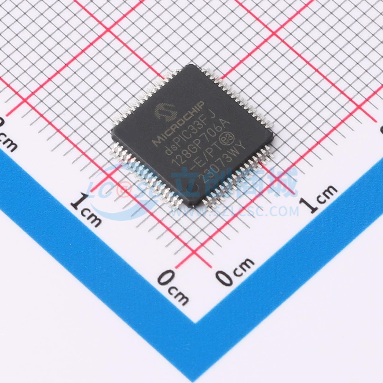 点击查看大图 dsPIC33FJ128GP706A-E/PT实物图