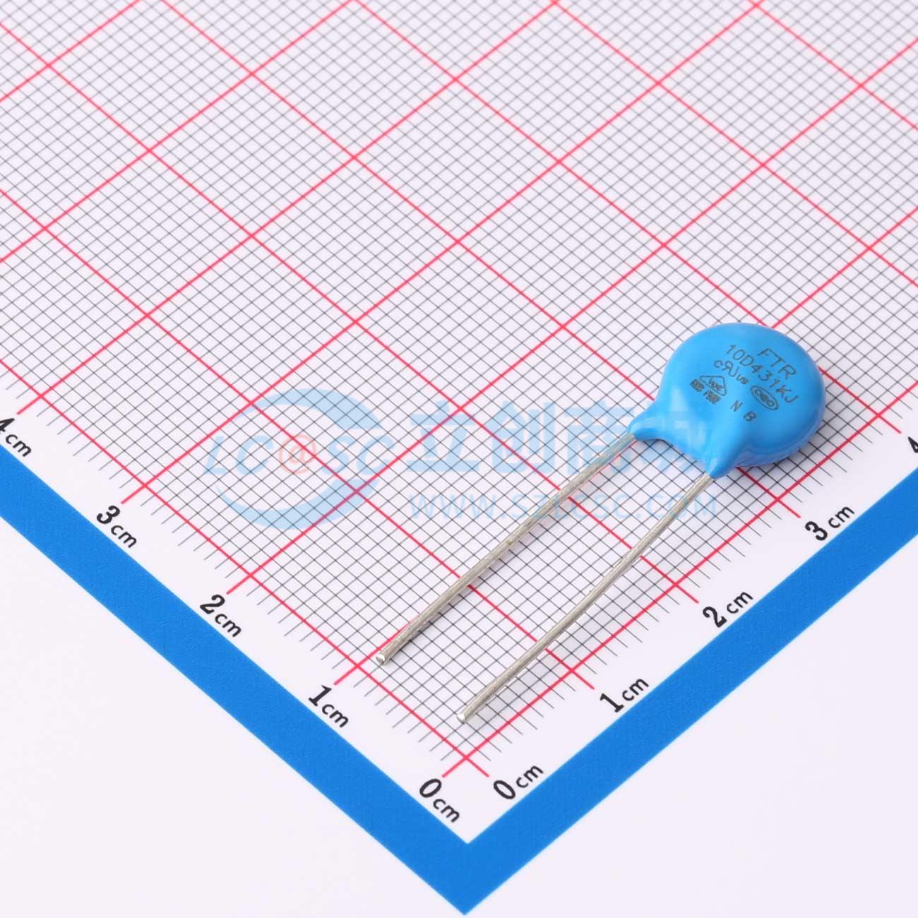 点击查看大图 FTR10D431KJ实物图