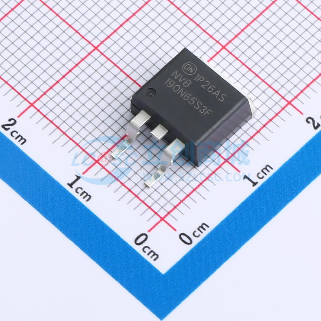 点击查看大图 NVB190N65S3F实物图
