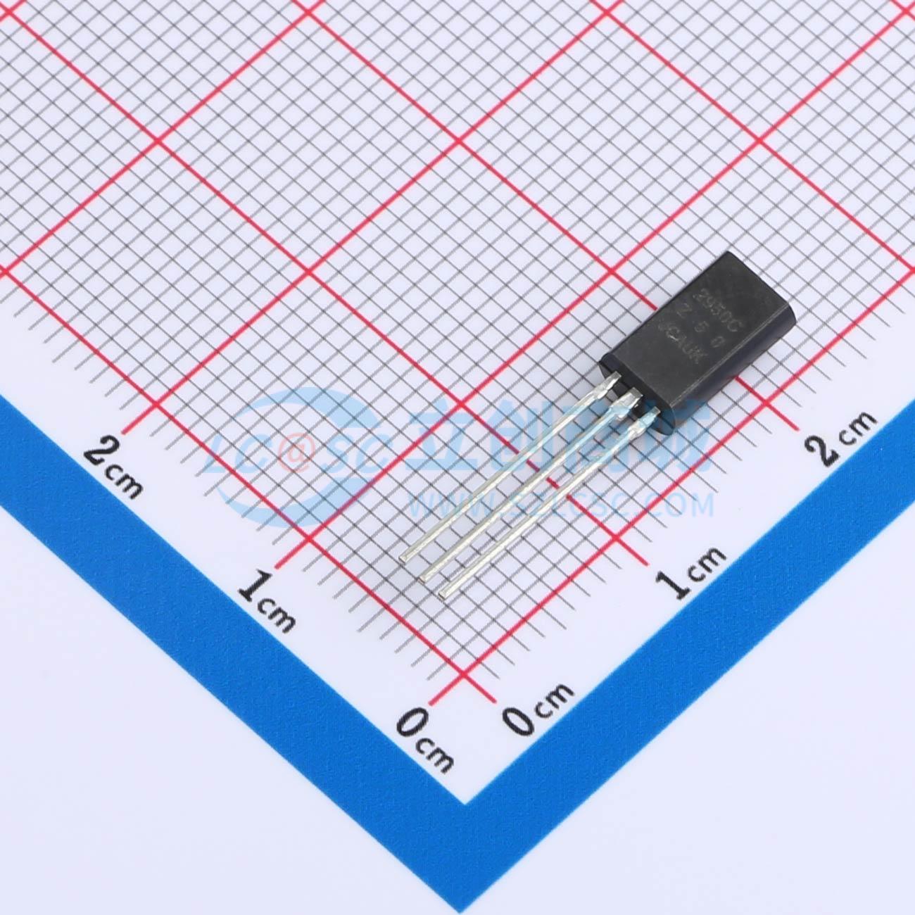 点击查看大图 LP2950CZ-5.0G实物图