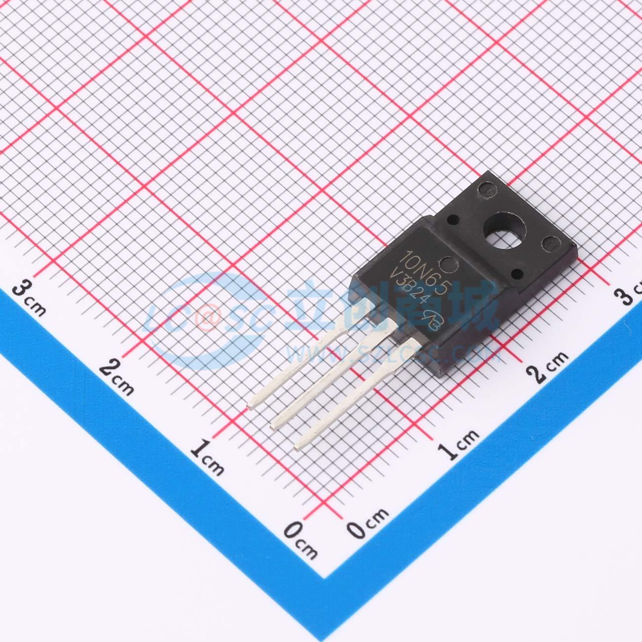 STF10N65K3-VB实物图