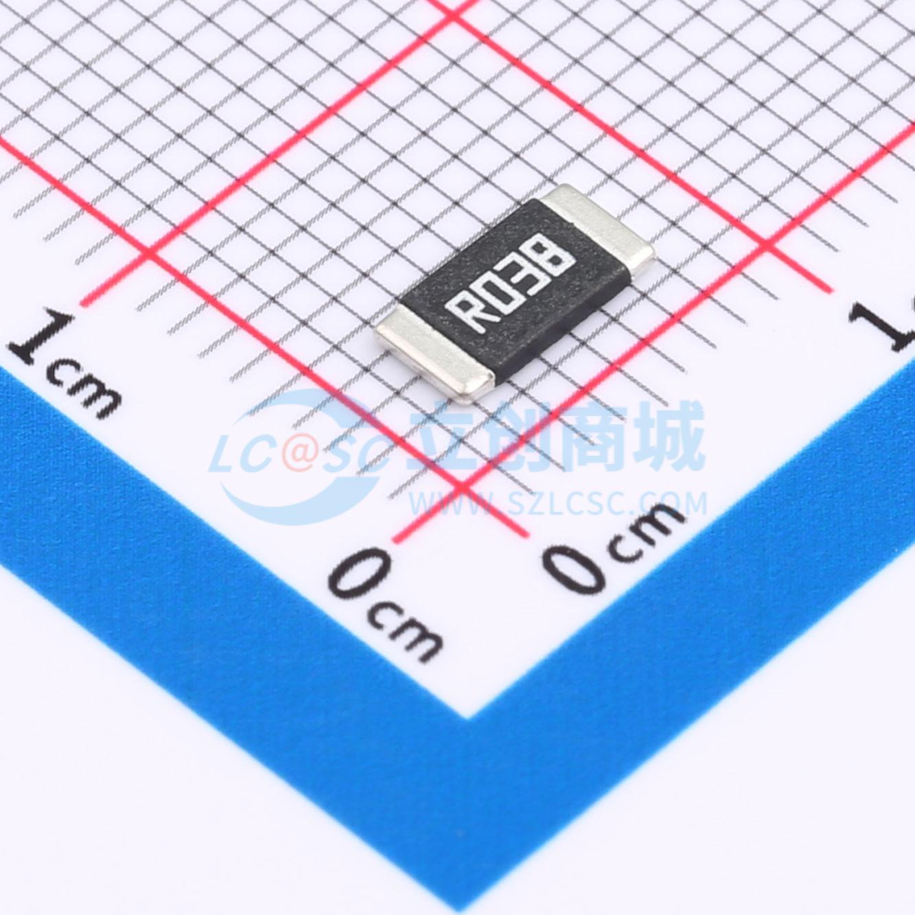 点击查看大图 HoJRX2512-3W-38mR-1%实物图