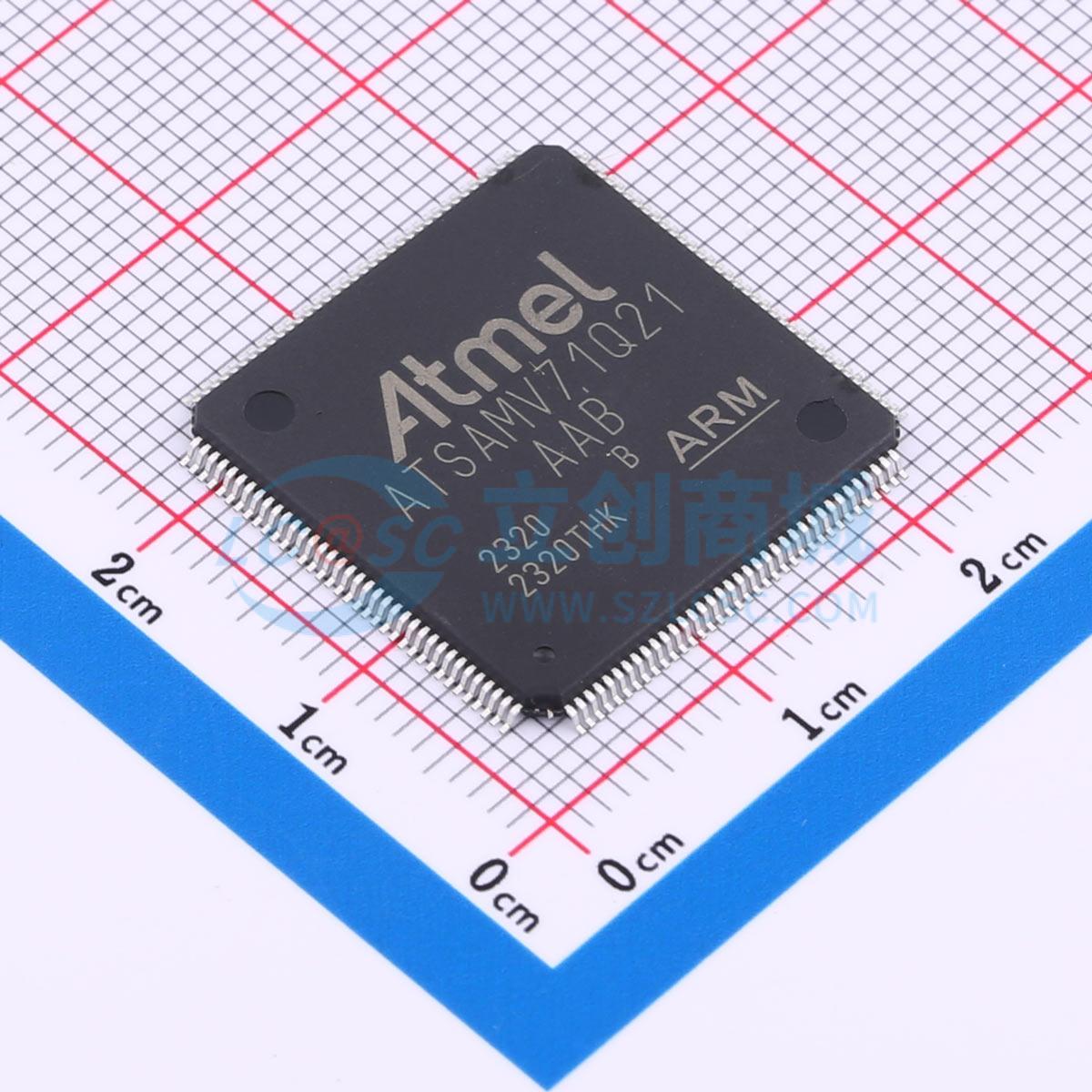 点击查看大图 ATSAMV71Q21B-AAB实物图