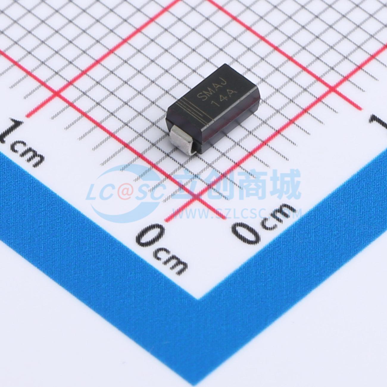 点击查看大图 SMAJ14A实物图