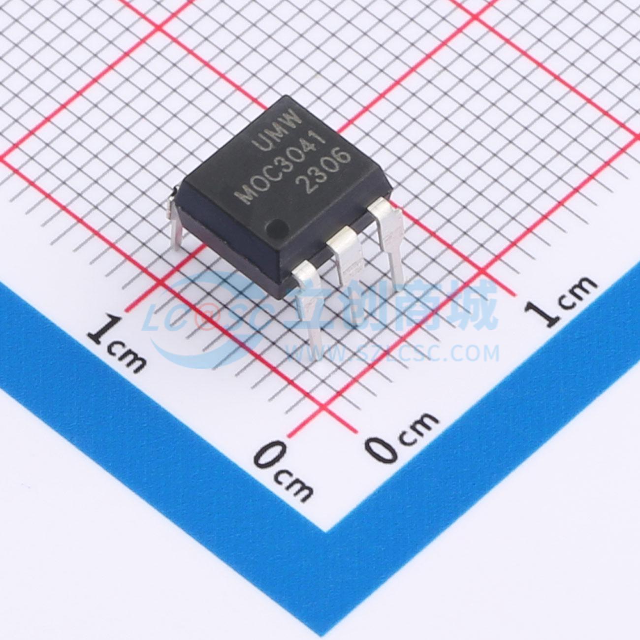 点击查看大图 MOC3041M(UMW)实物图