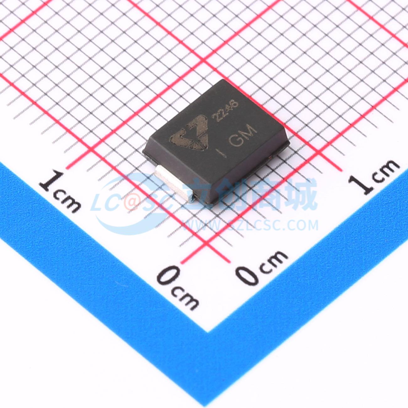 点击查看大图 SMDJ64CA实物图