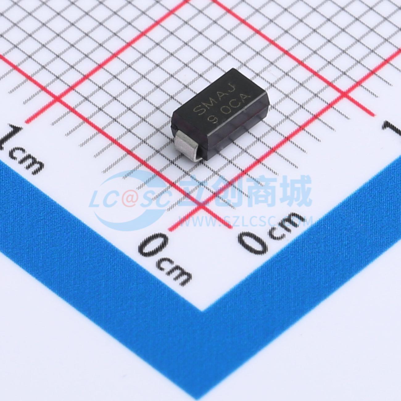 点击查看大图 SMAJ9.0CA实物图