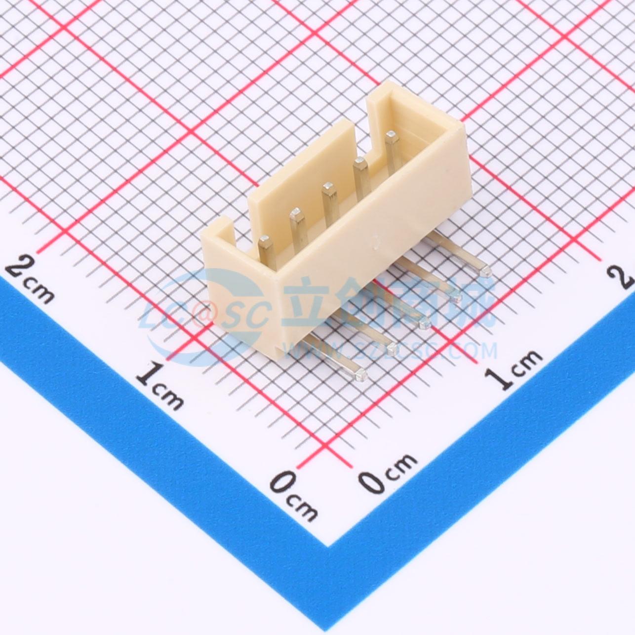 2.54-5P WZDK MS实物图