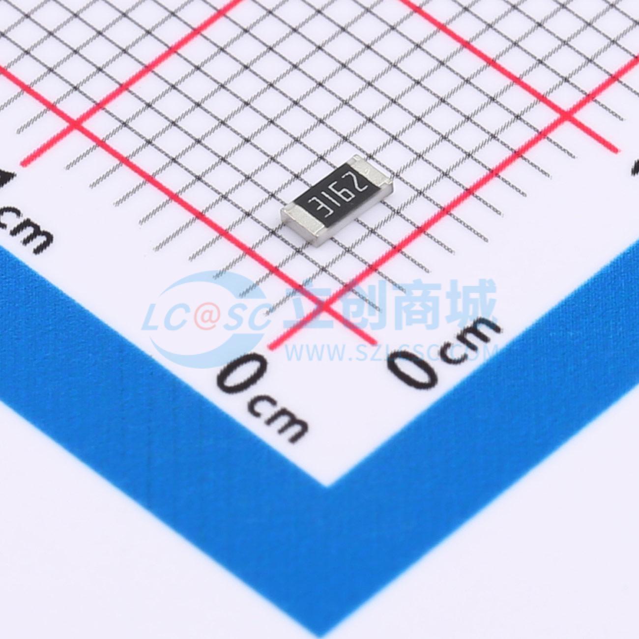 点击查看大图 FRC1206F3162TS实物图