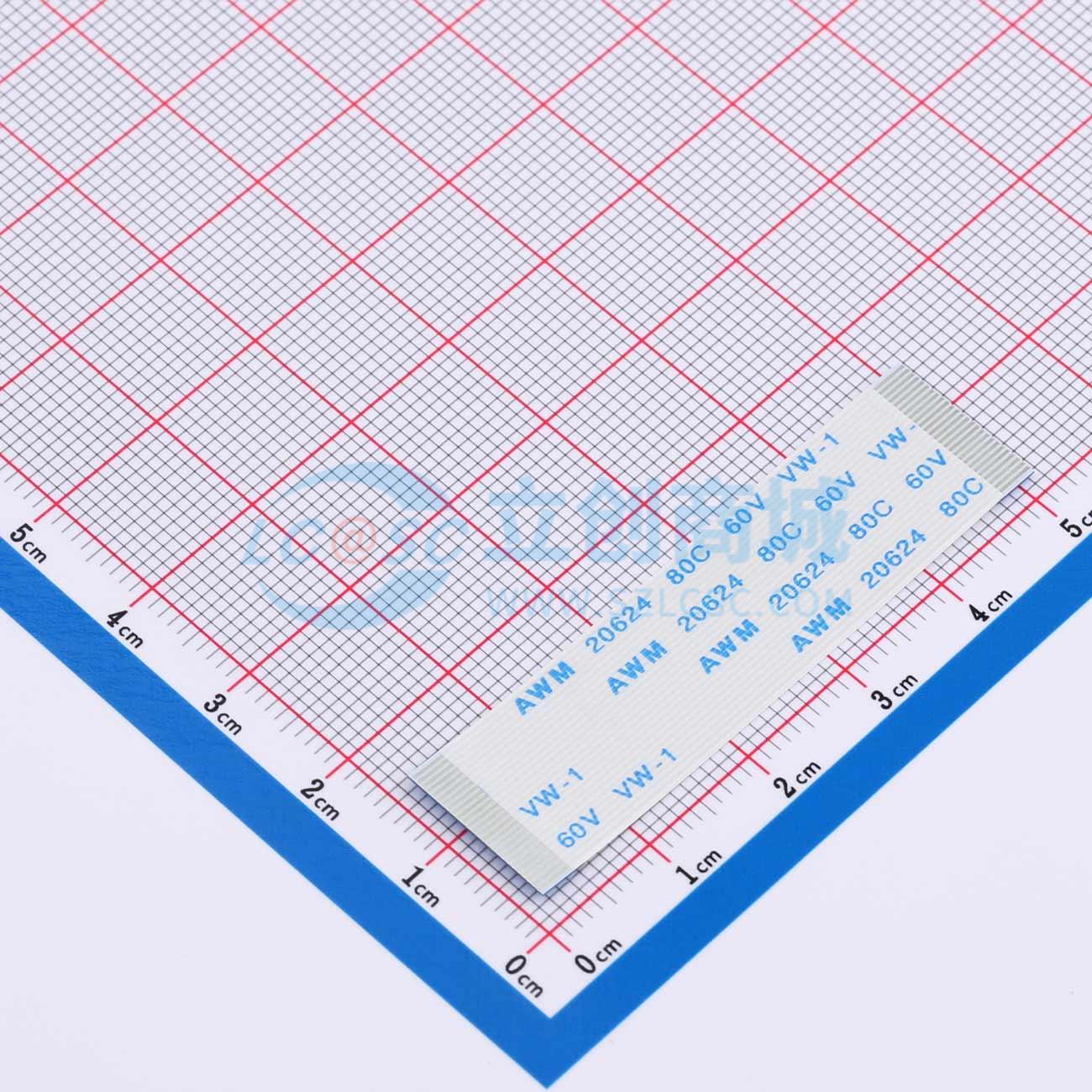 点击查看大图 HX FFC-0.5-26P-50mm实物图