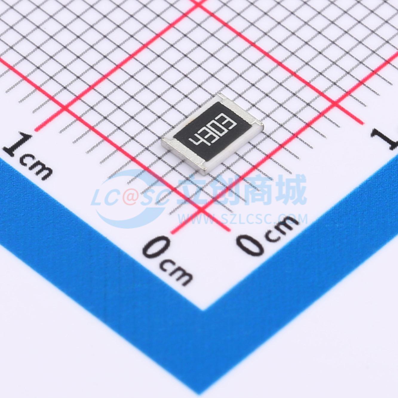 点击查看大图 FRC1812F4303TS实物图
