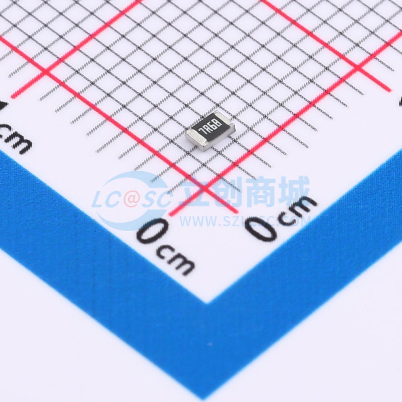 点击查看大图 FRC0805F7R68TS实物图