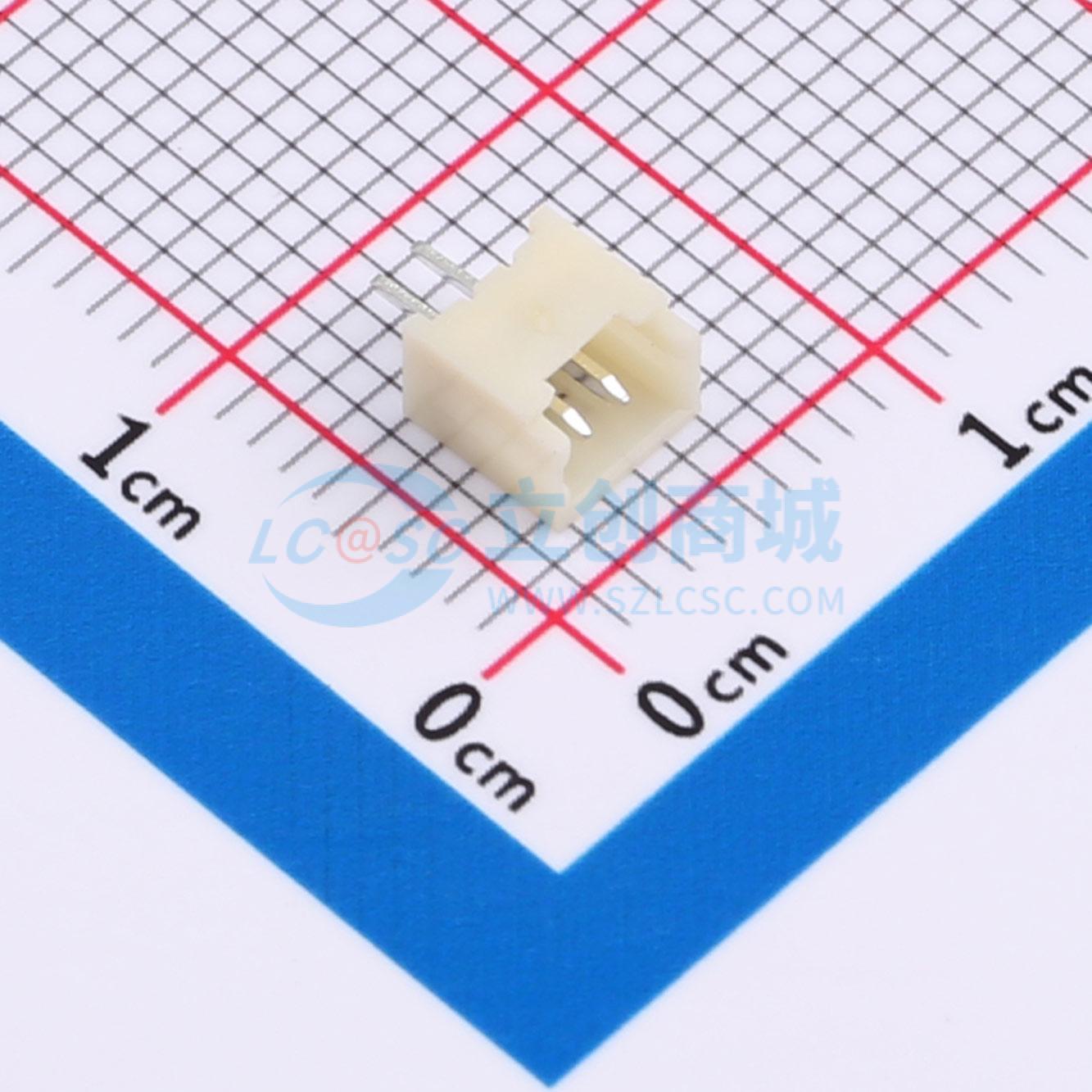 点击查看大图 HX 1.25mm-2P ZZ-MS实物图