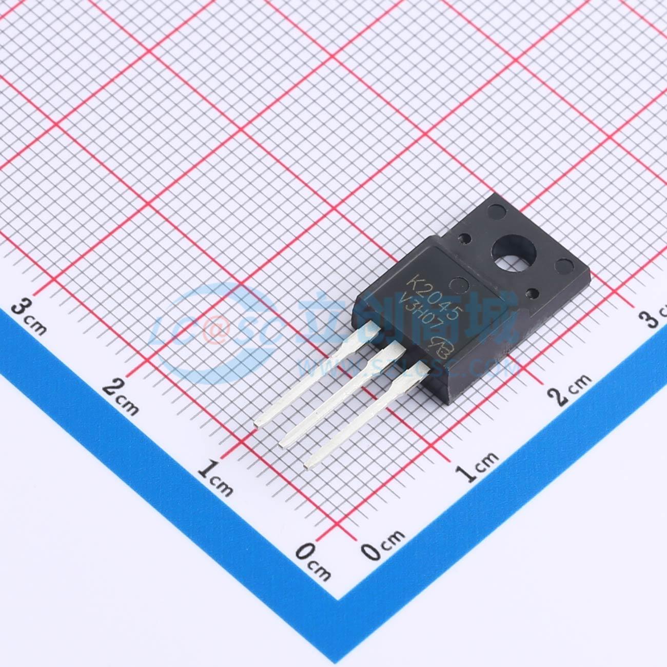 点击查看大图 2SK2045LS-VB实物图