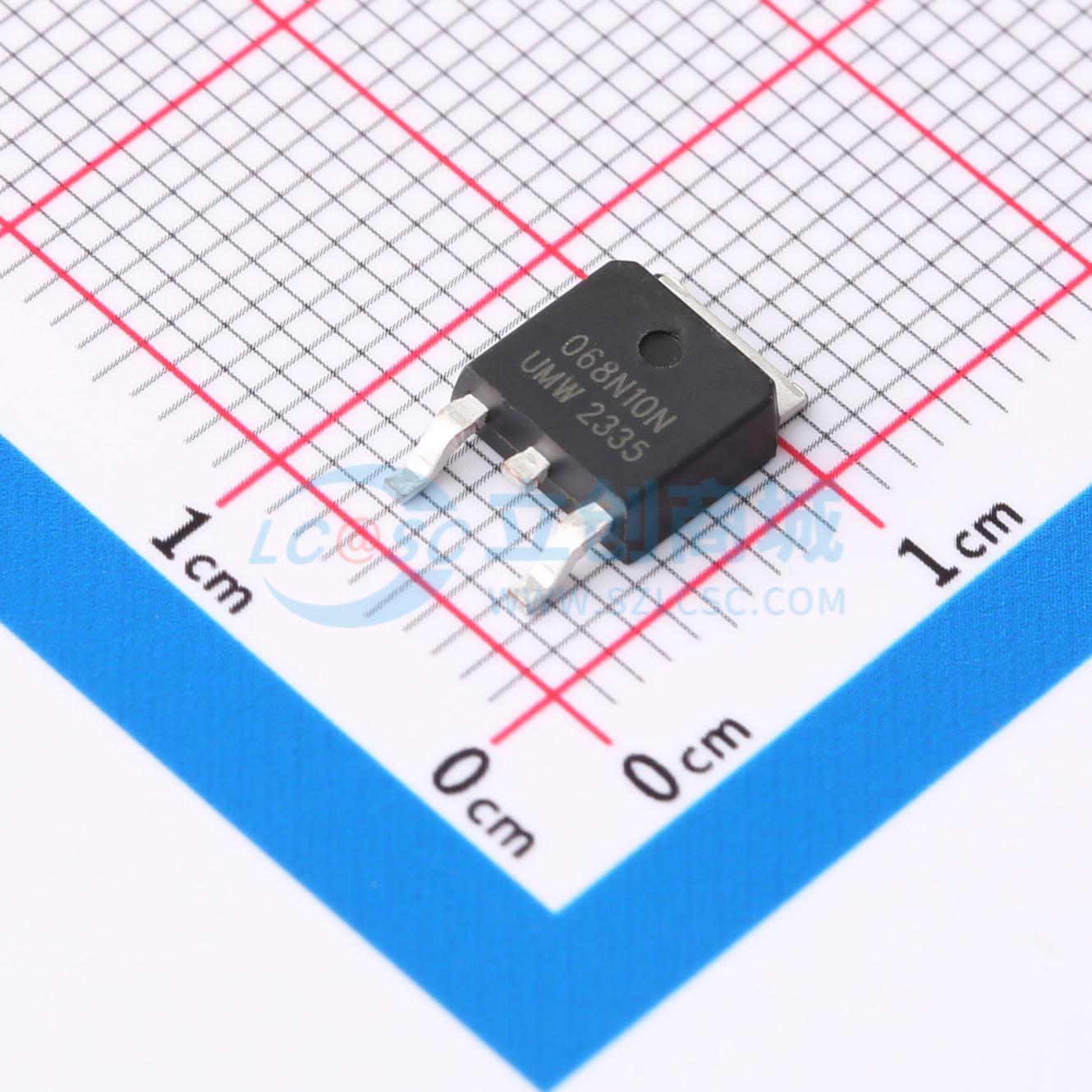 IPD068N10N3G(UMW)实物图