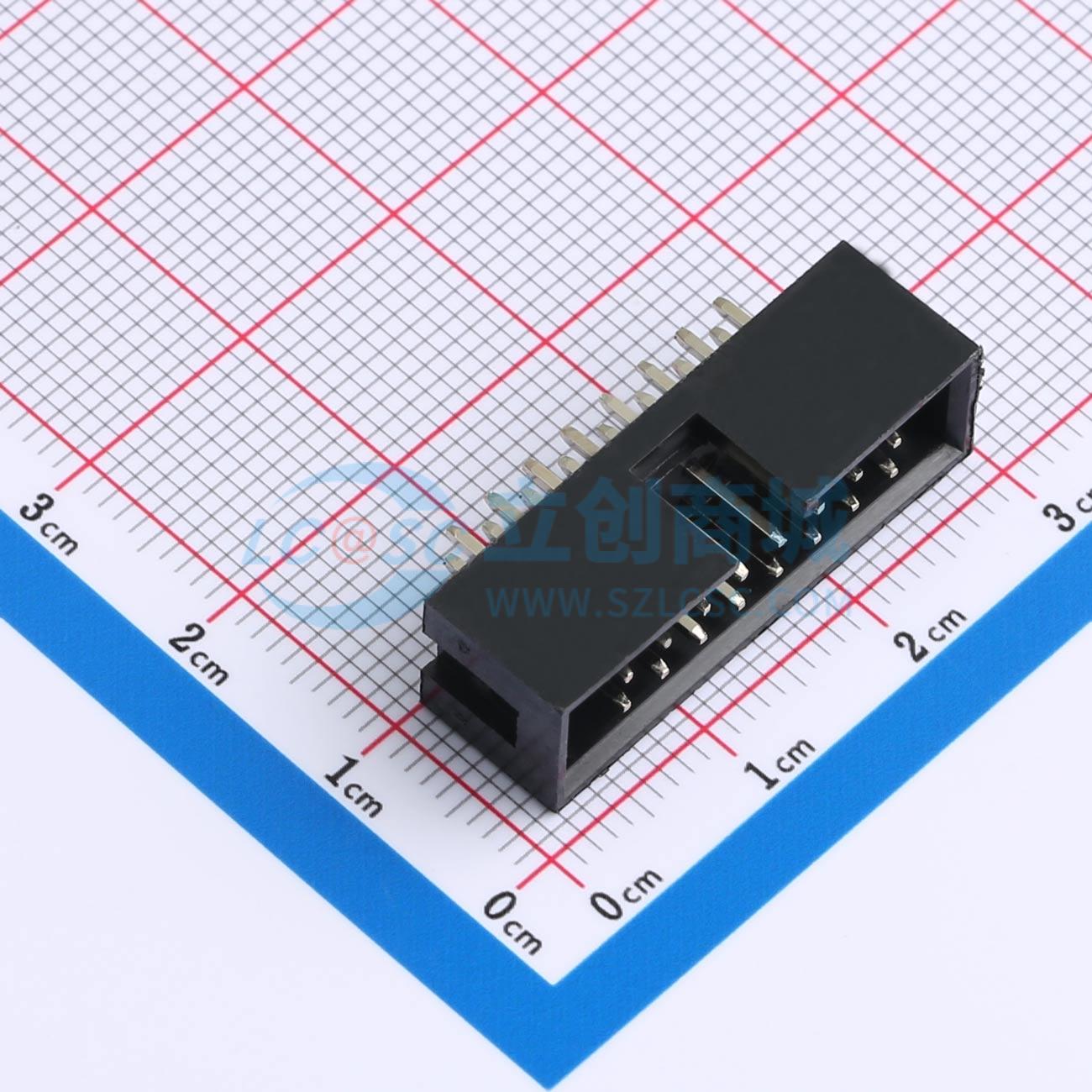 XDFH-0254-2*8P实物图