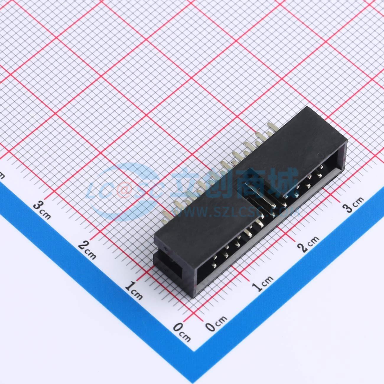 点击查看大图 XDFH-0254-2*10P实物图