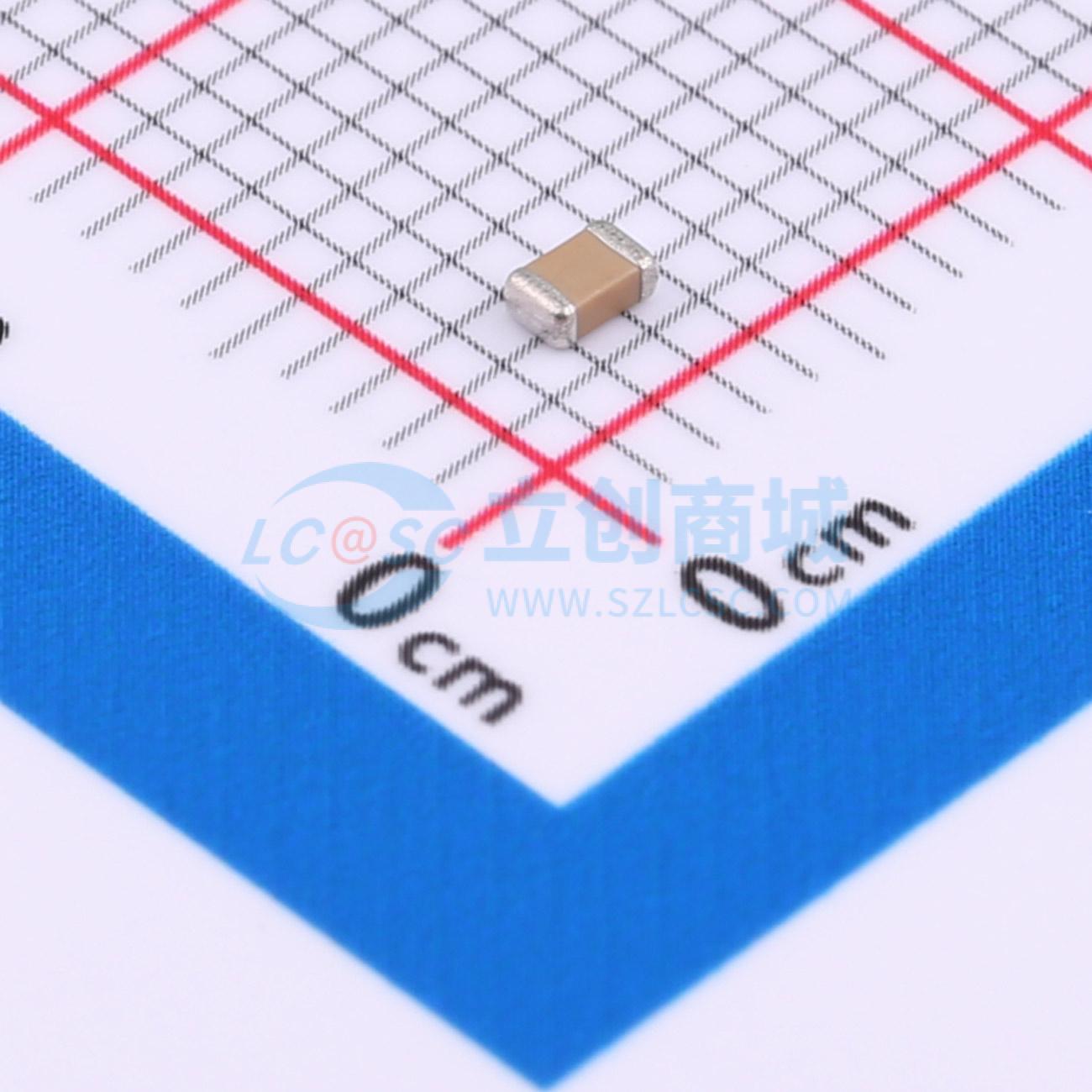 C0805B104K160NT实物图