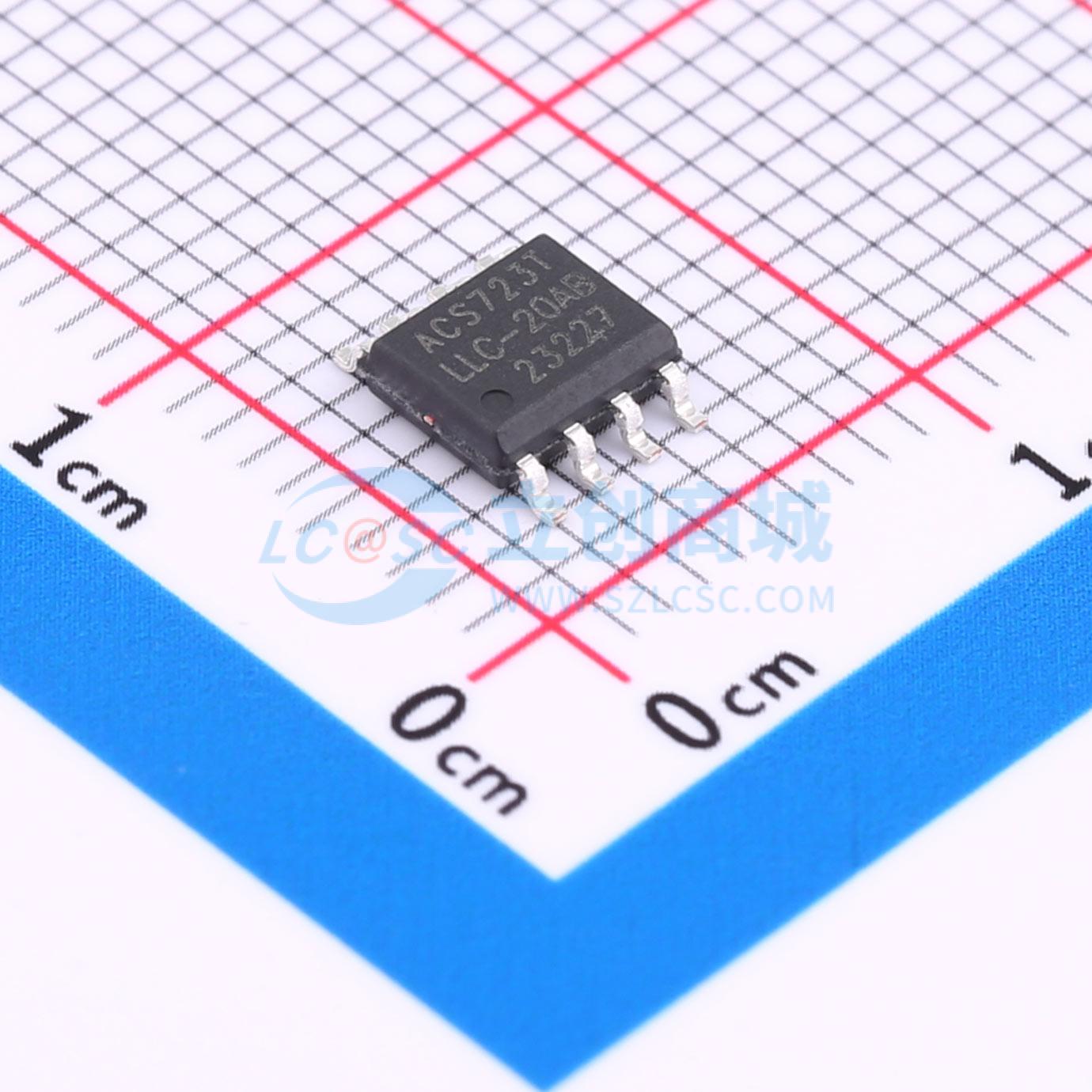 点击查看大图 ACS723LLCTR-20AB-T实物图
