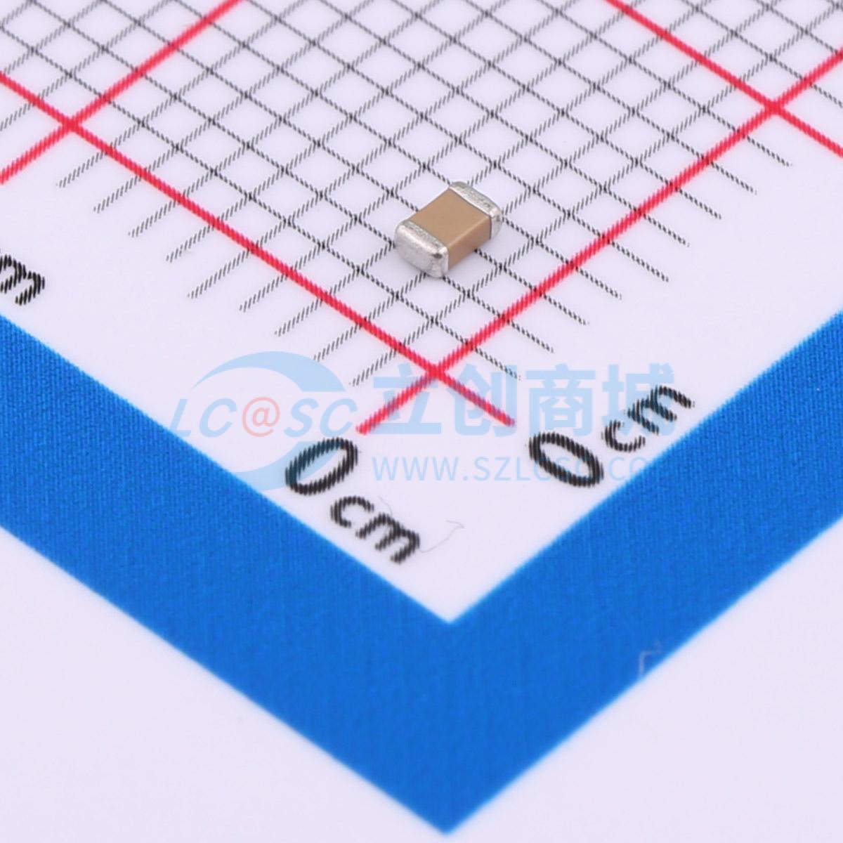 C0805B104K250NT实物图