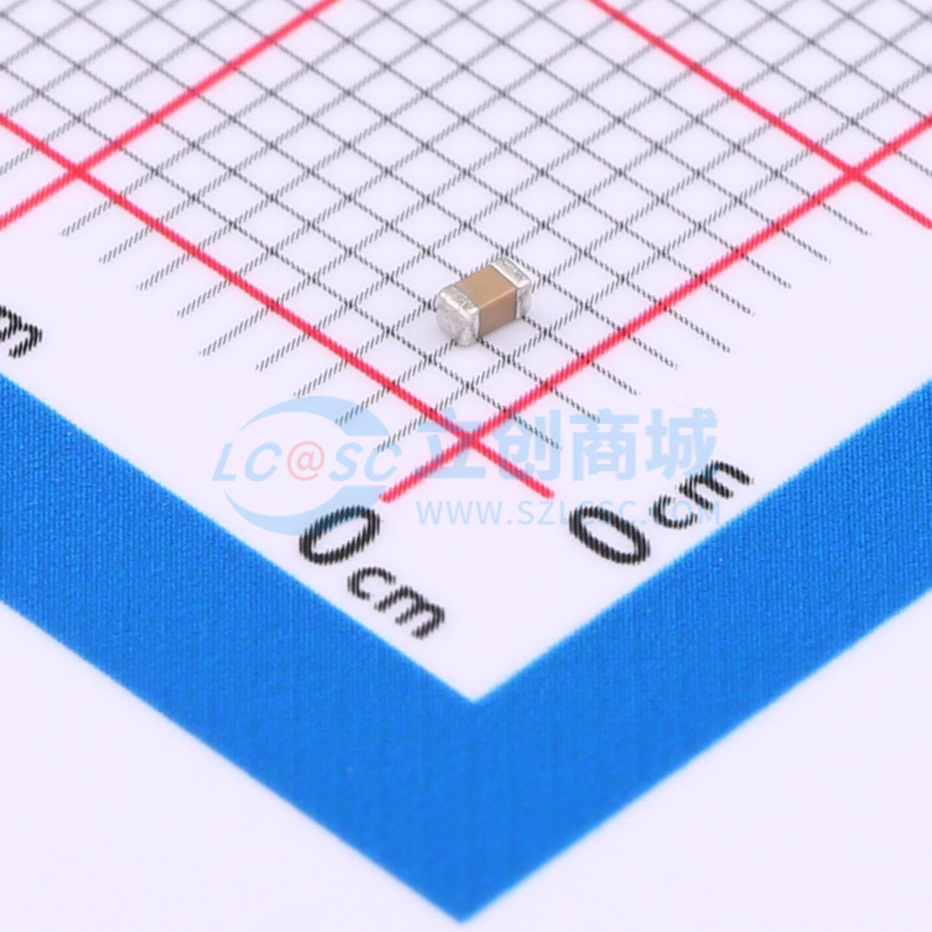 点击查看大图 C0603B104J100NT实物图