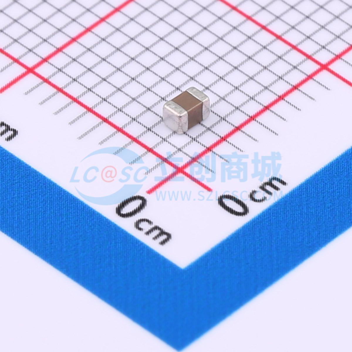 C0805B105K500NT实物图