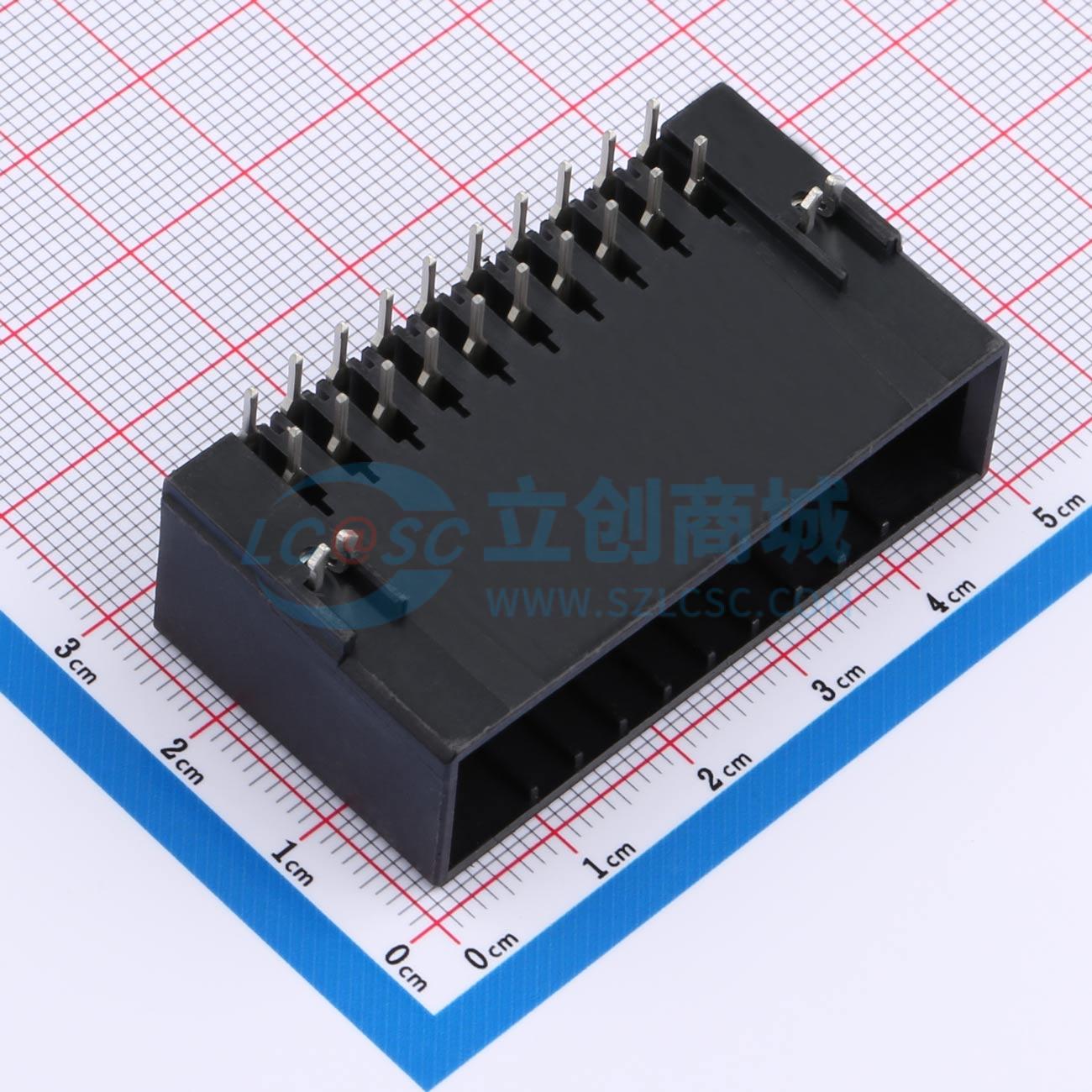 点击查看大图 HC-3810-2*10AW-05实物图