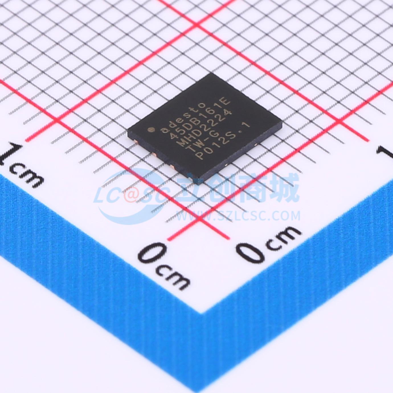 点击查看大图 AT45DB161E-MHD-T实物图