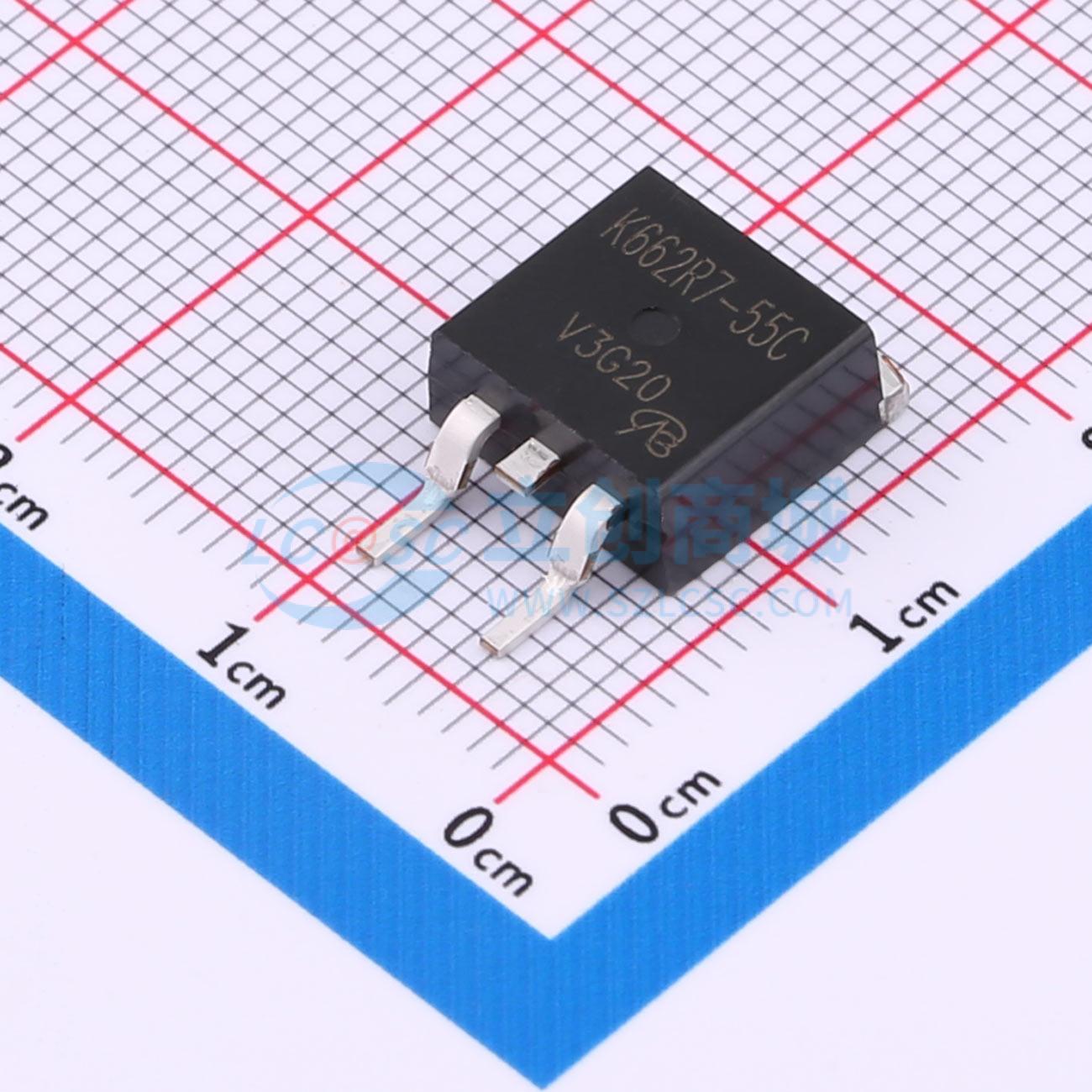 点击查看大图 BUK662R7-55C-VB实物图