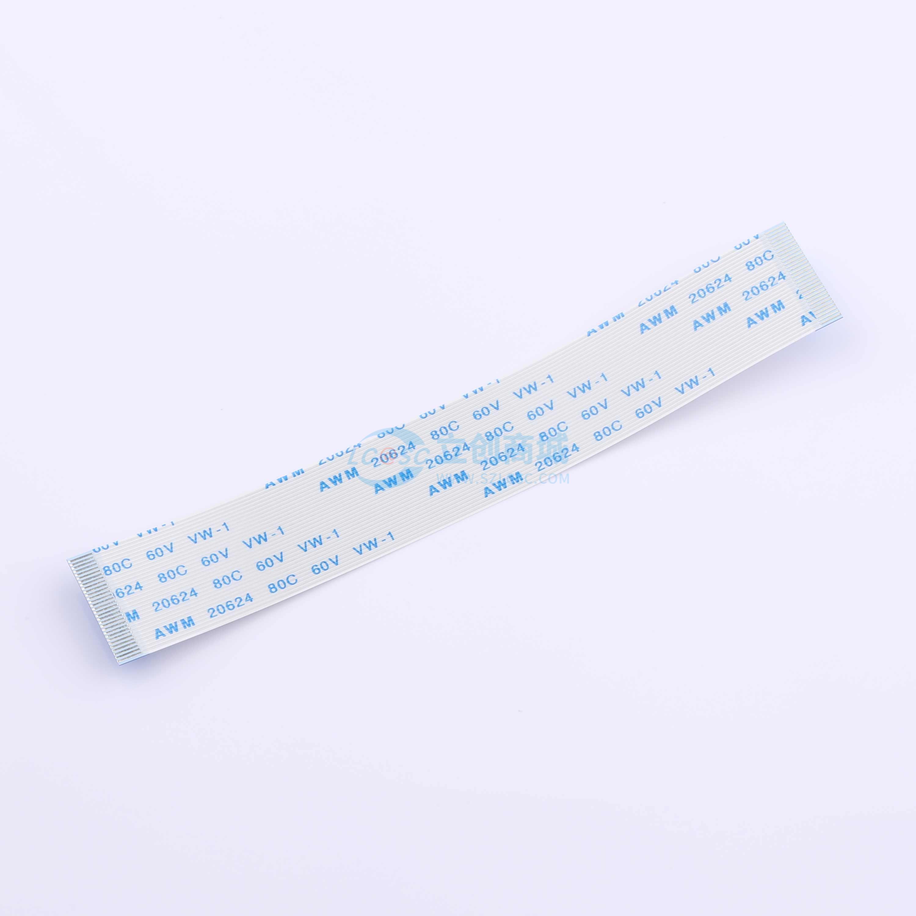 点击查看大图 HX FFC-0.5-30P-100mm实物图