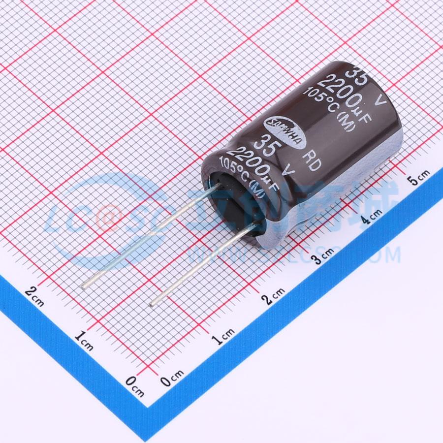 点击查看大图 RD1V228M16025BB180实物图