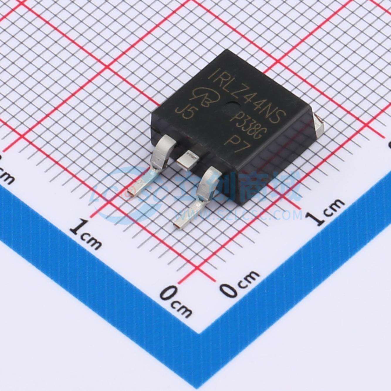 点击查看大图 IRLZ44NSTRLPBF-VB实物图