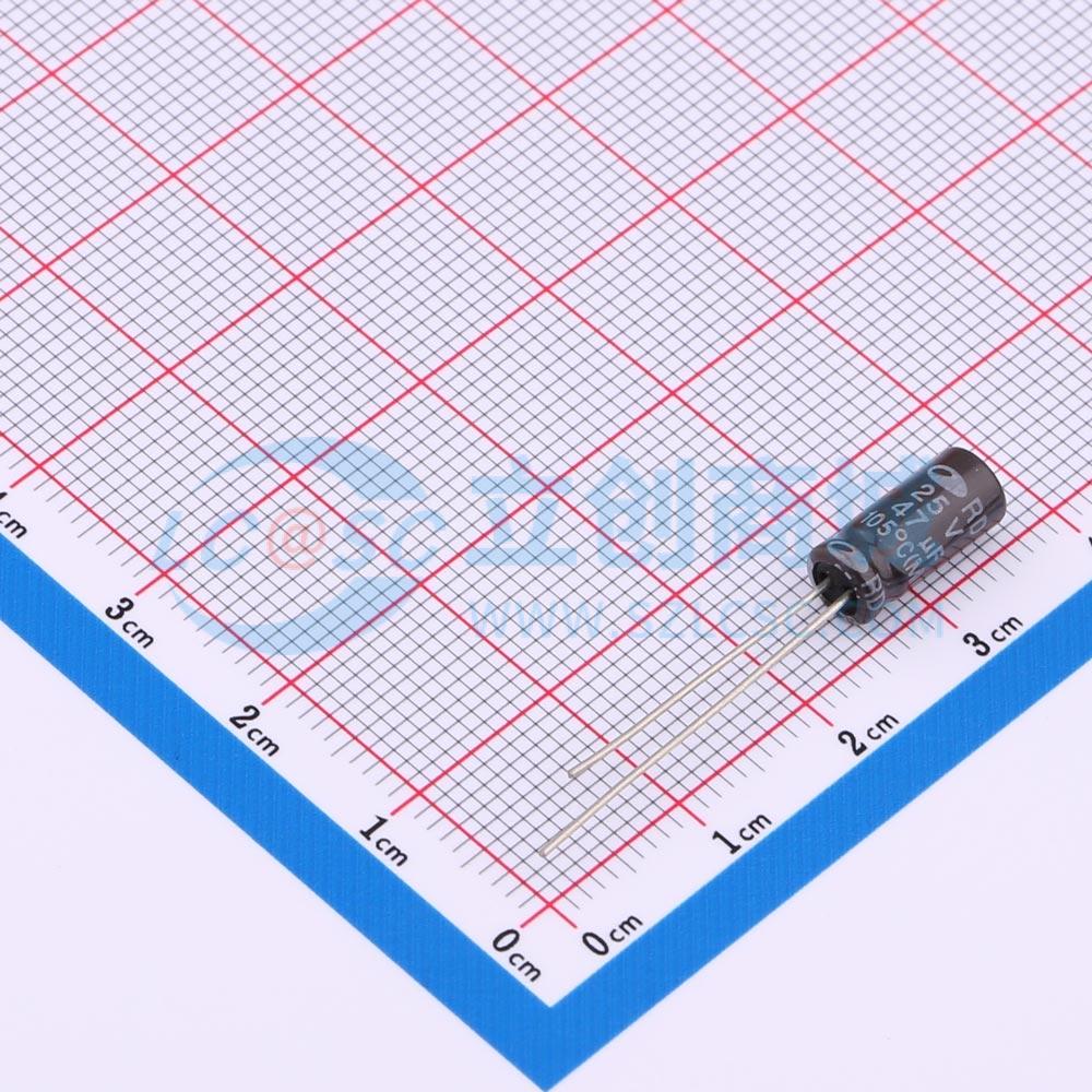点击查看大图 RD1E476M05011BB15P实物图