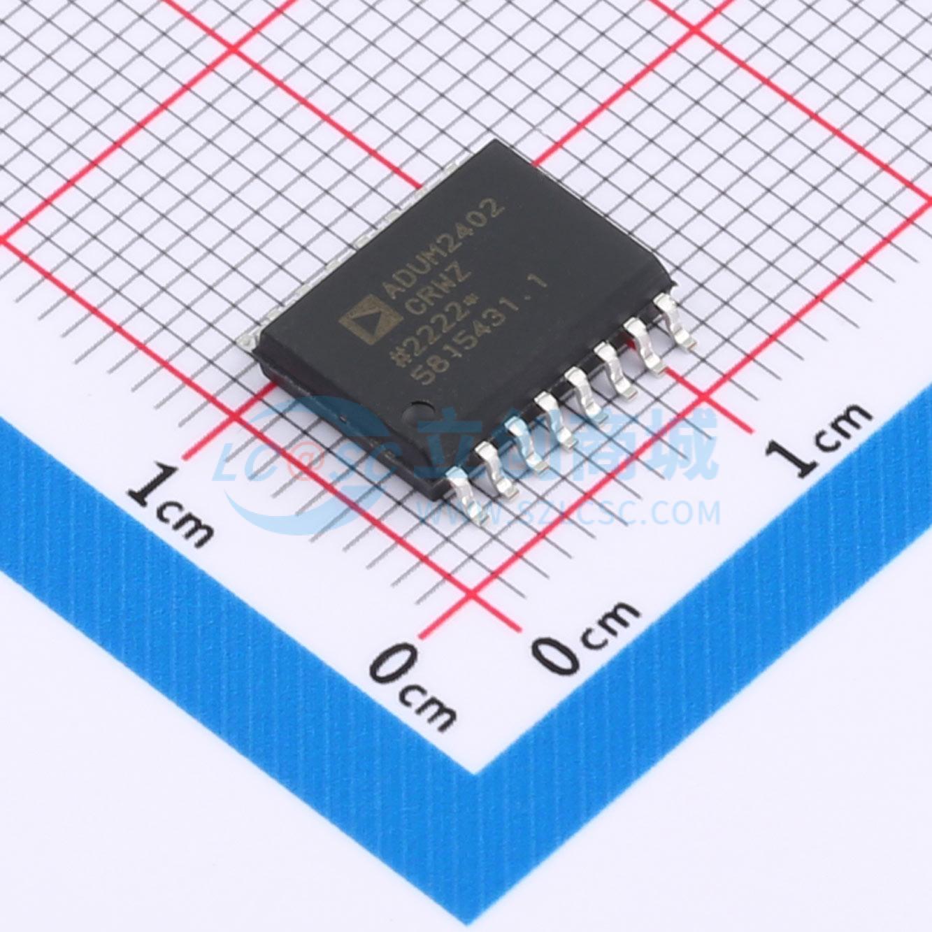 点击查看大图 ADUM2402CRWZ实物图